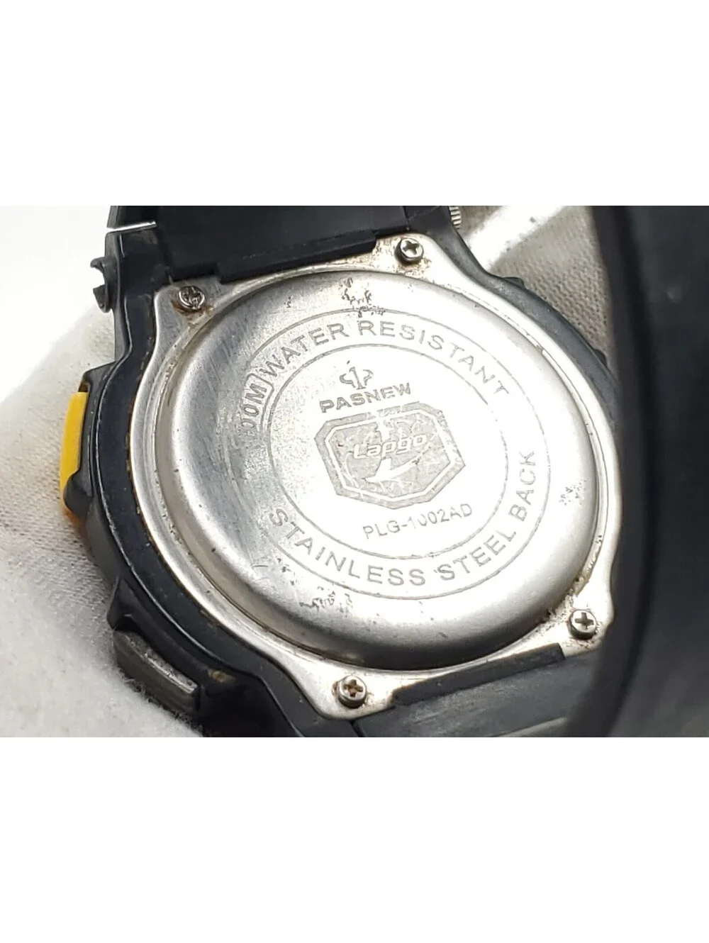 Lapgo PLG-1002AD Watch Mens New Battery Analog Digital 48mm Please Read